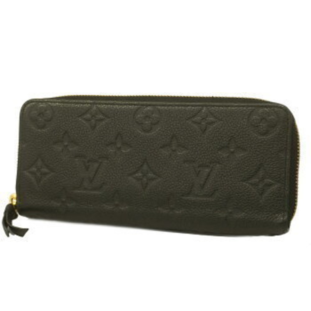 Louis Vuitton Monogram Implant Portefeuille Clemence Bifold Long Wallet